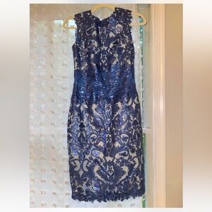 Gorgeous royal blue sequined dress. worn once